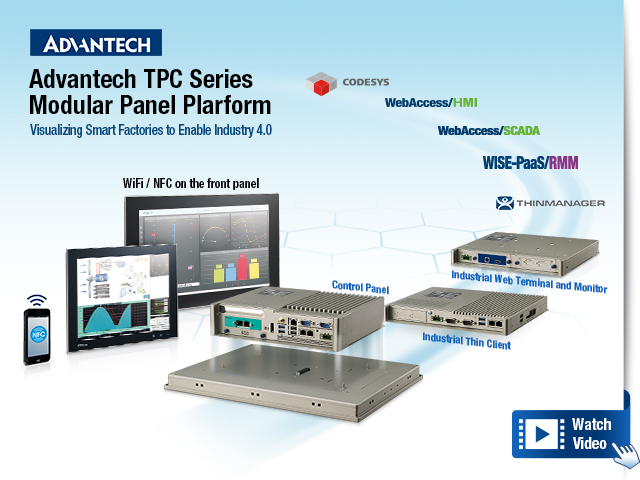 TPC Series Of Modular Industrial Panel PCs Advantech EN Factory