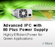 Advantech IPC with 80 Plus Power Supply