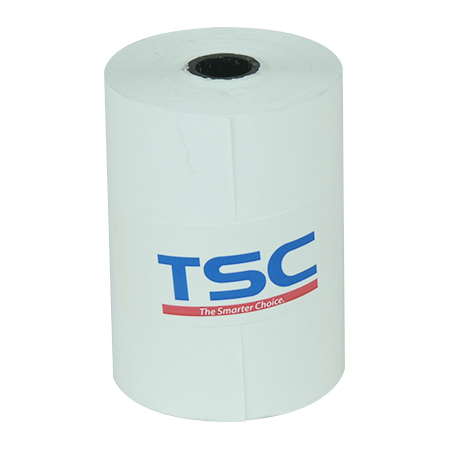 TSC TSCMR-400180-S-03 Standard  Receipt Paper for Alpha 4L Printer. 50 Rolls Per Carton.