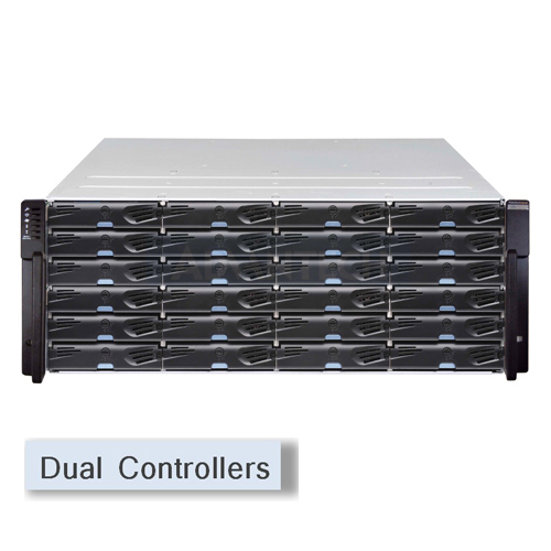 Infortrend EonStor DS 1000 ESDS 1024R 4U/24bay, Dual Redundant Controller Data Storage SAN Array DS1024R0C000B