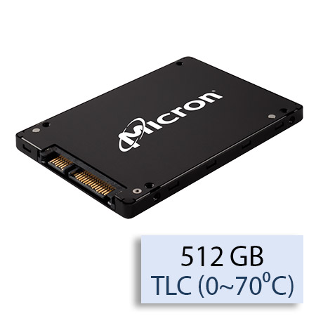 Micron 1100 512GB, 2.5" SATAIII TLC SED MTFDDAK512TBN-1AR12ABYY