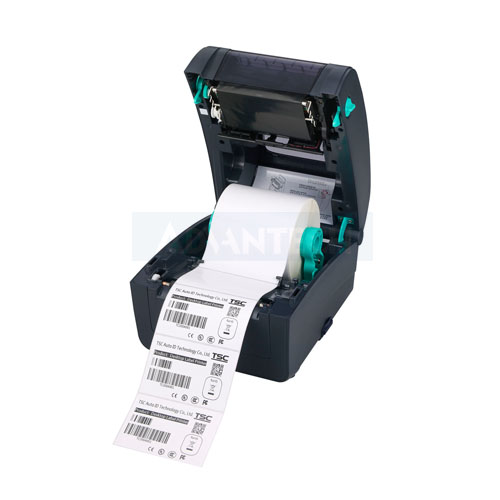 TSC TC200 Thermal Transfer Printer, 203 dpi, 6 IPS (Navy) with 4 Ports - Ethernet, USB, Parallel, RS-232, 99-059A003-20LF