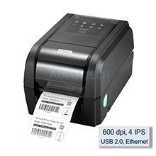 TSC TX600 Desktop Thermal Transfer Printer,600 dpi, 4 IPS, USB 2.0, Ethernet, 99-053A003-50LF